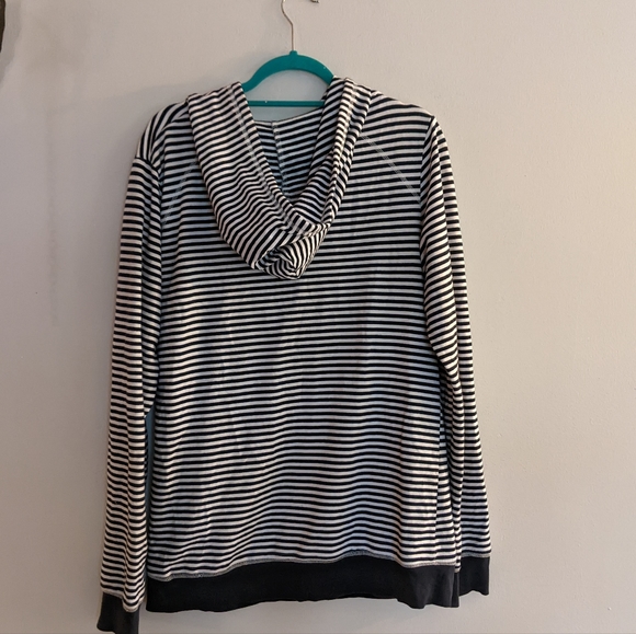 Latched Mama Long Sleeve Striped Breastfeeding Tunic XXL - Picture 4 of 7